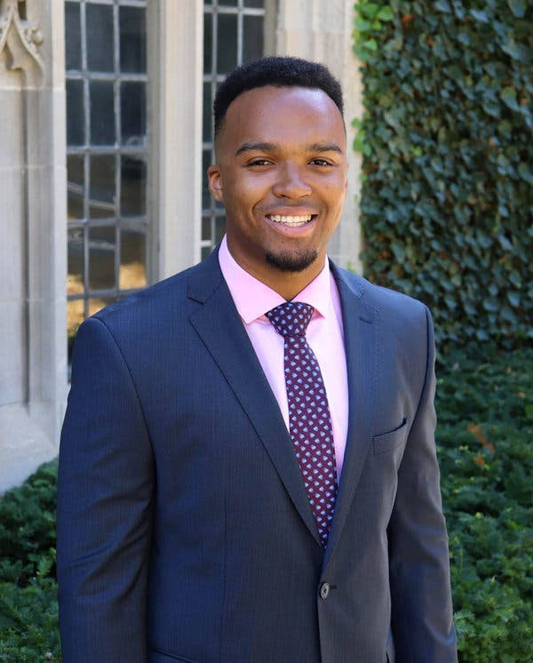 Nicholas Johnson, 22, is valedictorian of Princeton’s Class of 2020.